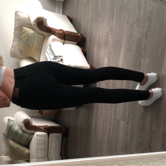 Black ripped skinny jeans - Picture 2 of 2